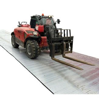 Aluminum Roll Ground Protection Mat 165 Tons 9'10" x 82' 
