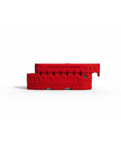 Crash Tested (25 Mph) Water Filled Barrier - 598 lb