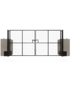 On-Ground Duo Plate Mesh Heavy Duty Vehicle Gate (OG1)