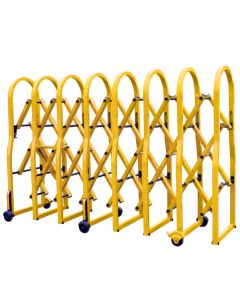 Yellow Concertina Barrier