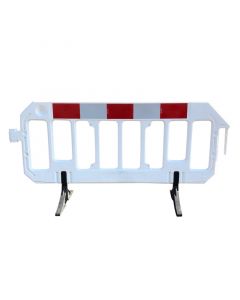 White Safety Barrier