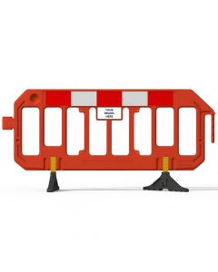 Custom Branded Crowd Safety Barrier