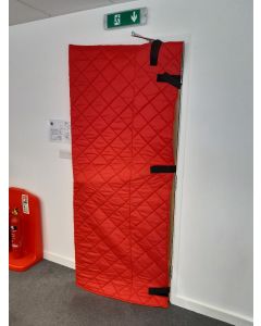 Quilted Door Cover