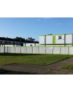 Temporary Steel Hoarding