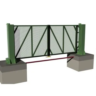 Auto Swing 180° Swing Opening Gate Auto Swing 180° Swing Opening Gate