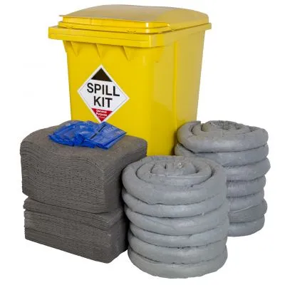 360 Liter Spill Kit – Wheeled Bin 360 Liter Spill Kit – Wheeled Bin