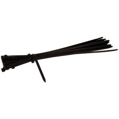 Black Nylon Cable Ties (pack of 100) Black Nylon Cable Ties (pack of 100)