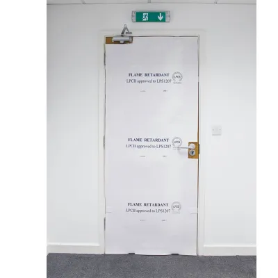 Flame Retardant Tabbed Door Protector