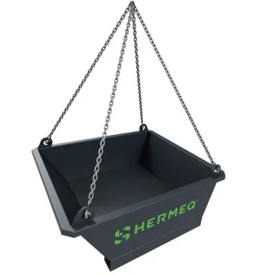 Steel Mortar Hopper - 95 gallon