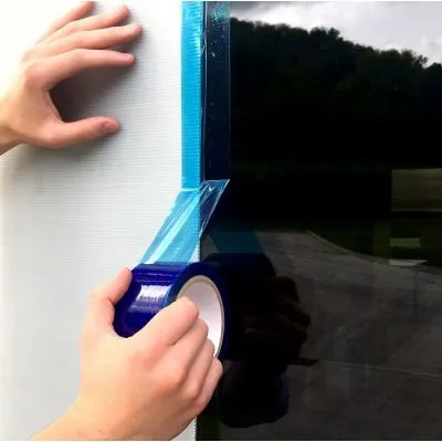 Blue Window Protection Tape Blue Window Protection Tape