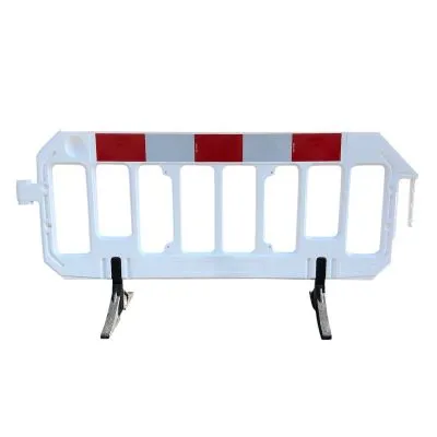 White Safety Barrier