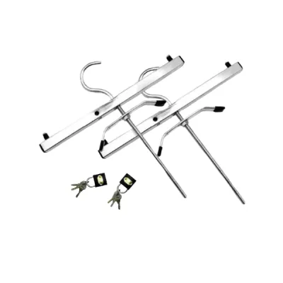 Roof Rack Clamps With Padlocks (Pair) Roof Rack Clamps With Padlocks (Pair)