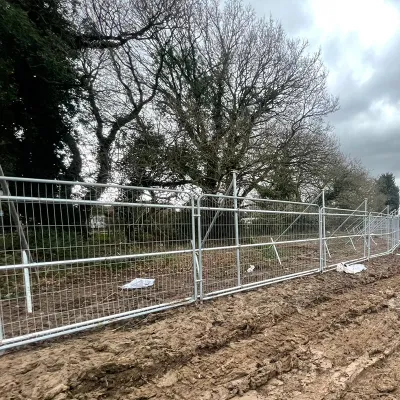 Tree Protection Fencing – Scaffolding Tube
